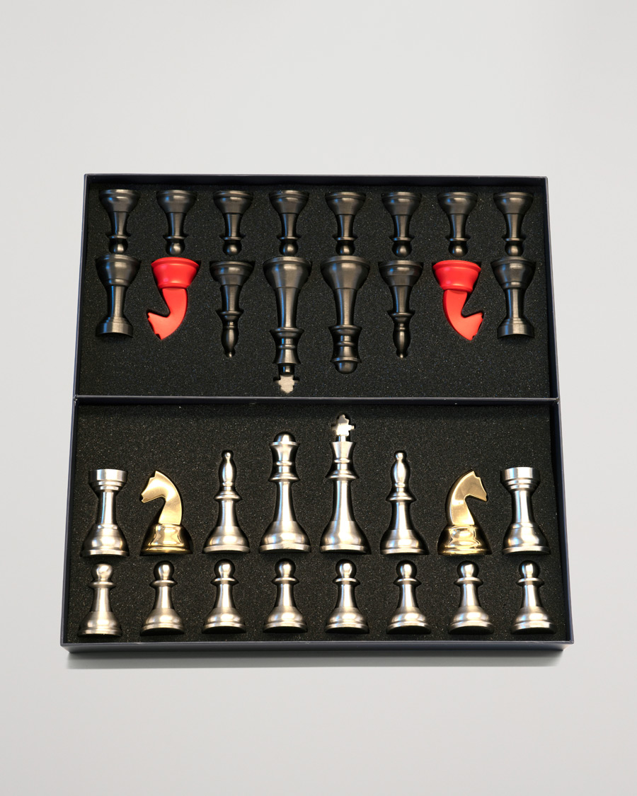 Heren | Connaisseur | Authentic Models | Chess Set Metal 