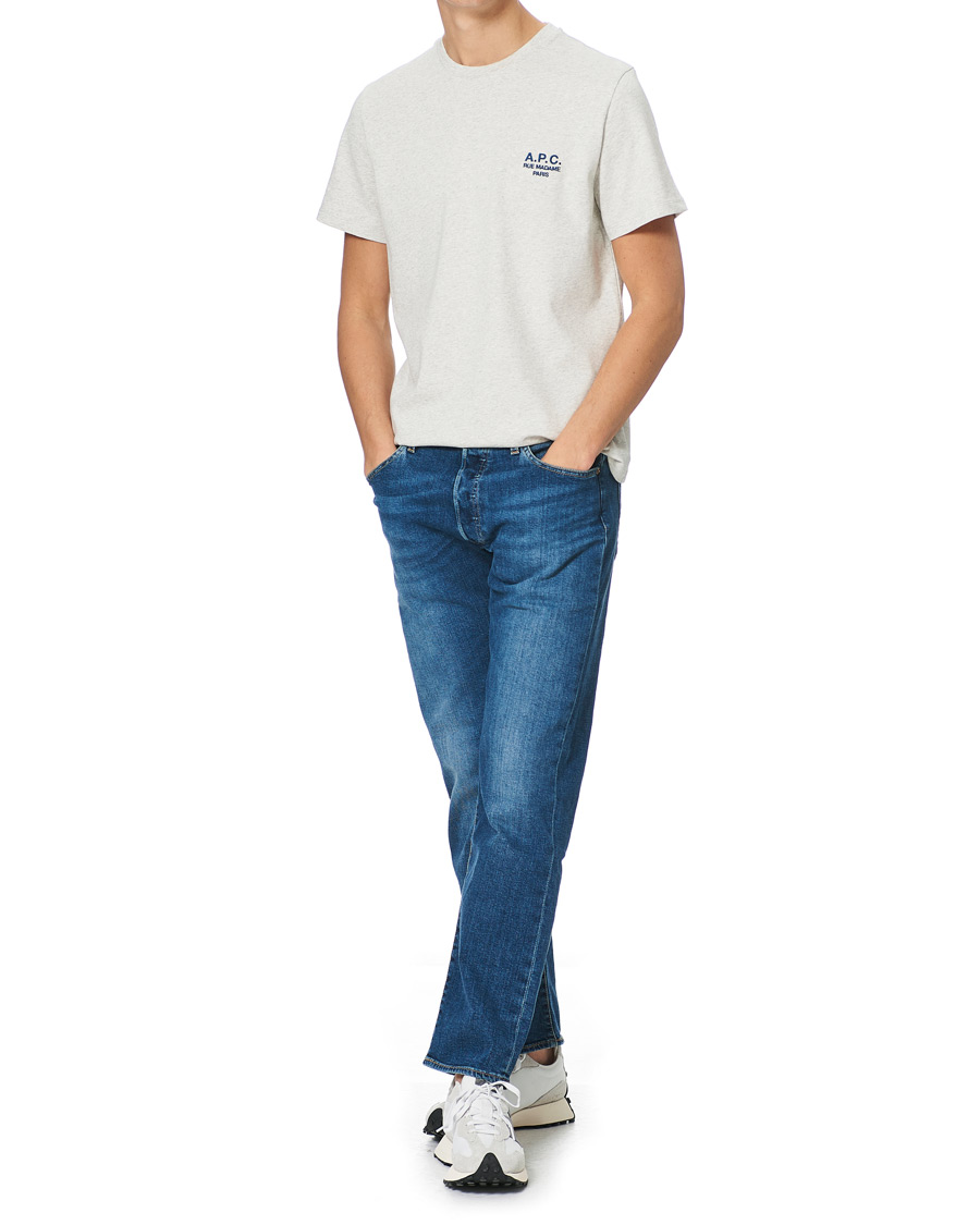 Heren | T-shirts | A.P.C. | Raymond T-Shirt Heather Grey