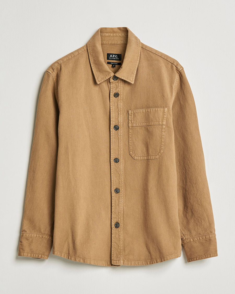 Heren | Overhemden | A.P.C. | Basile Overshirt Brown