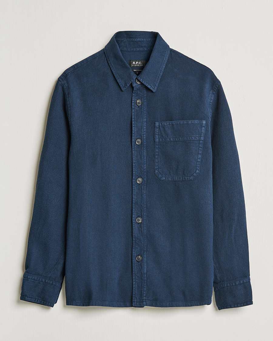 Heren | Overhemden | A.P.C. | Basile Overshirt Navy