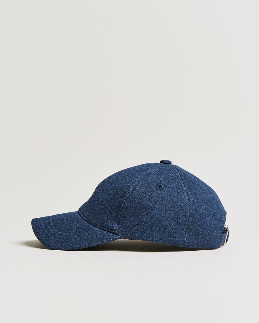 Heren | A.P.C. Charlie Baseball Cap Marine | A.P.C. | Charlie Baseball Cap Marine