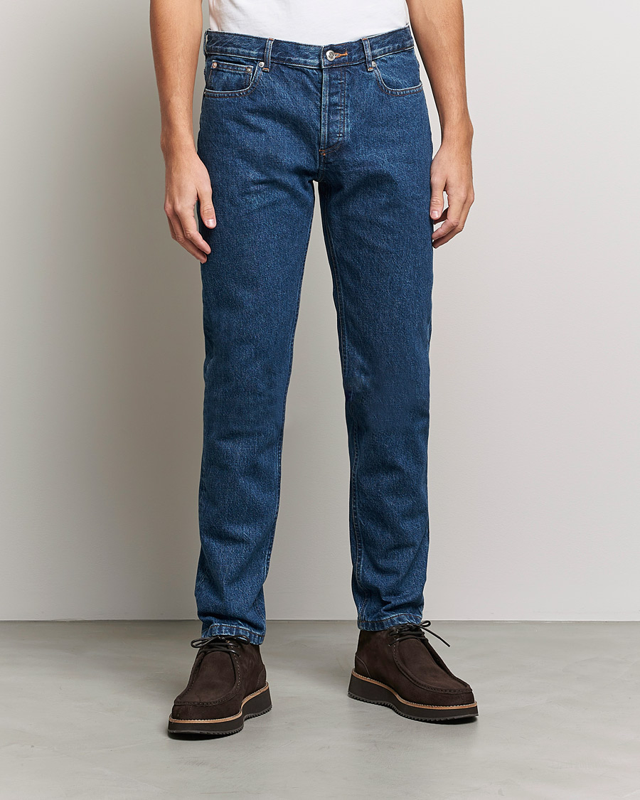 Heren | Jeans | A.P.C. | Petit New Standard Dark Blue Wash