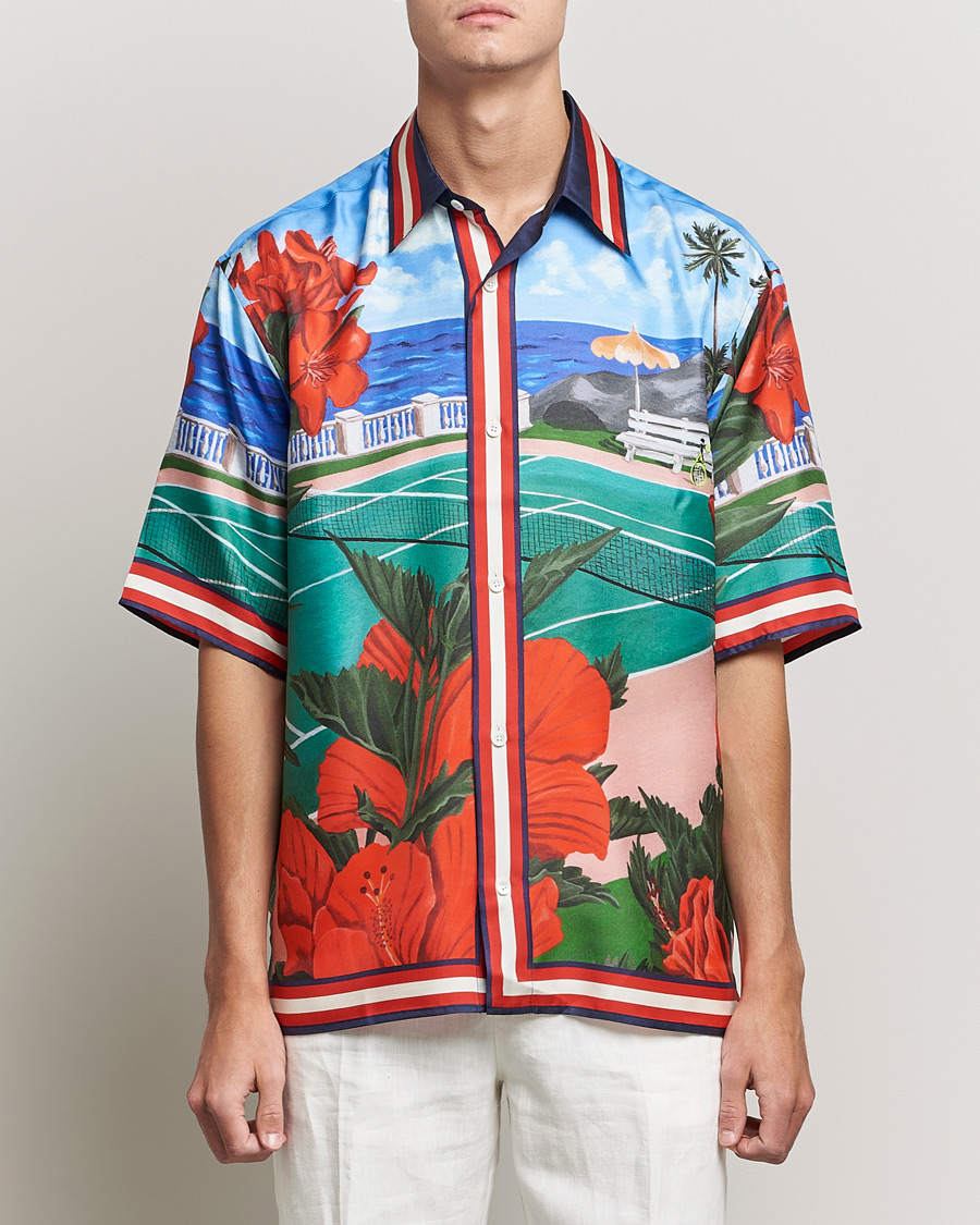 Heren | Overhemden | GANT | Relaxed Scenery Short Sleeve Shirt Multi