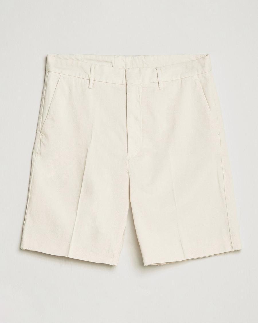 Heren | Korte broek | GANT | Tailored Volume Shorts Caulk White
