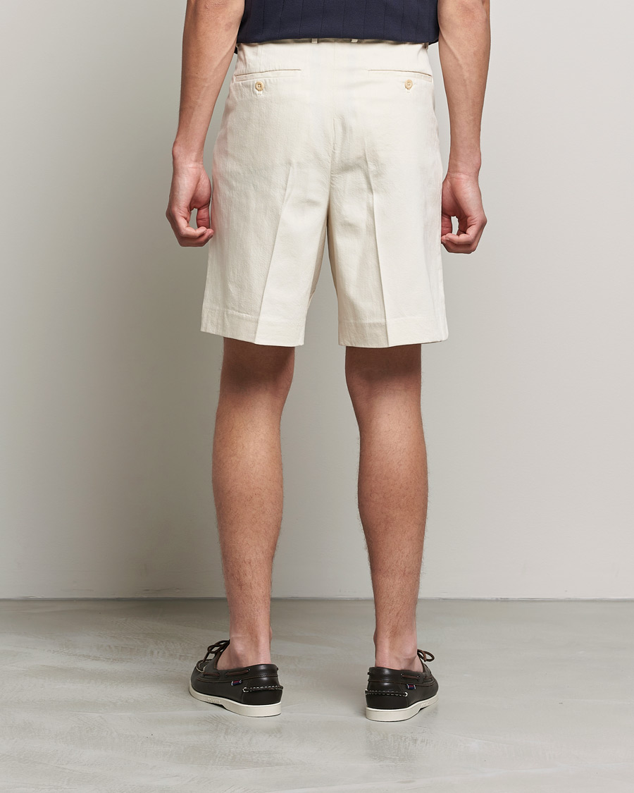 Heren | Korte broek | GANT | Tailored Volume Shorts Caulk White