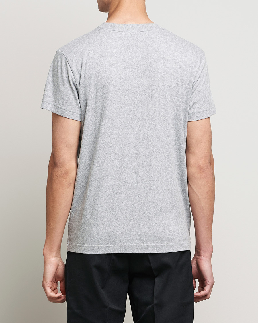 Heren | T-shirts | GANT | Tonal Archive Shield Crew Neck Tee Grey Melange