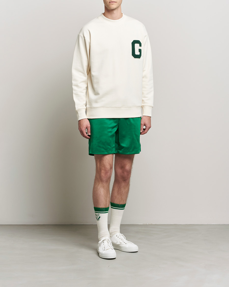 Heren | Truien | GANT | College G Crew Neck Sweatshirt Creme