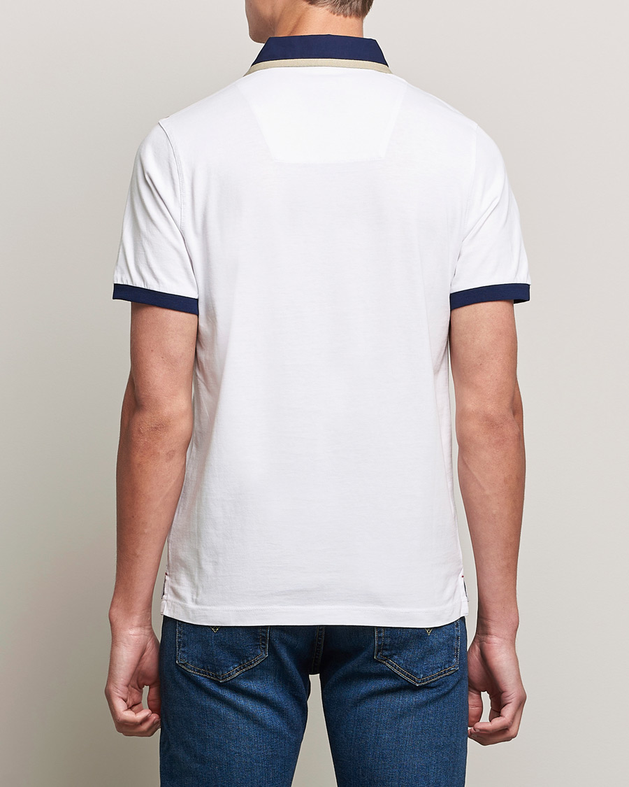 Heren | Polo's | Aeronautica Militare | Short Sleeve Polo Off White
