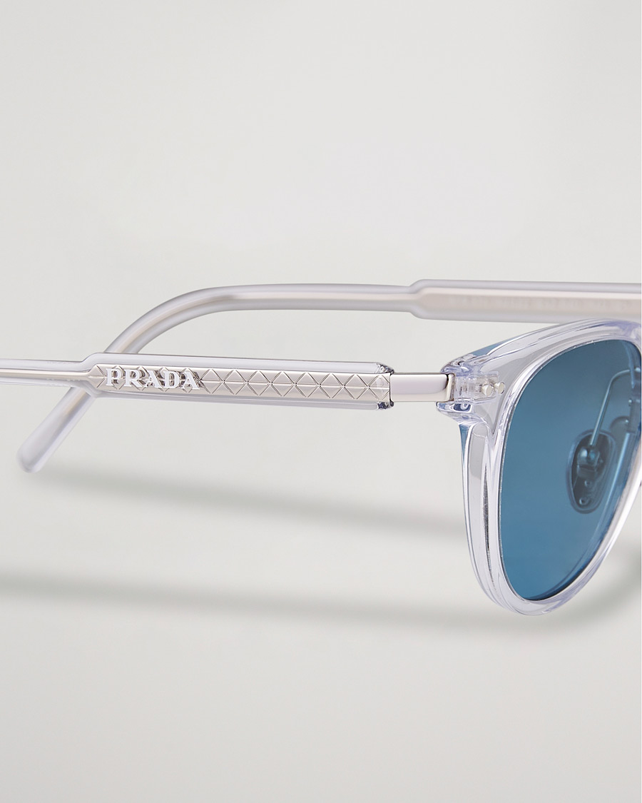 Heren | D-frame zonnebrillen | Prada Eyewear | 0PR 17YS Polarized Sunglasses Transparent
