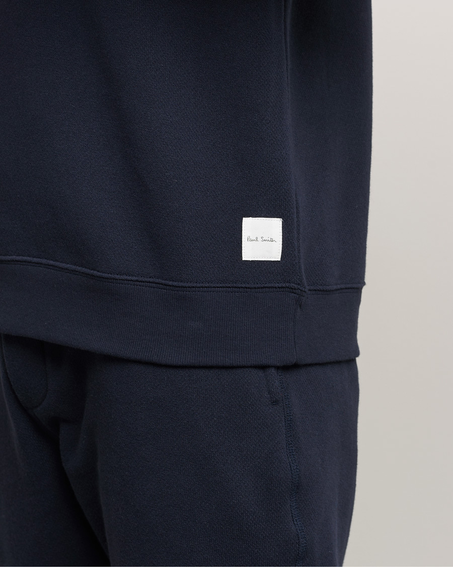 Heren | Paul Smith Long Sleeve Cotton Top Navy | Paul Smith | Long Sleeve Cotton Top Navy