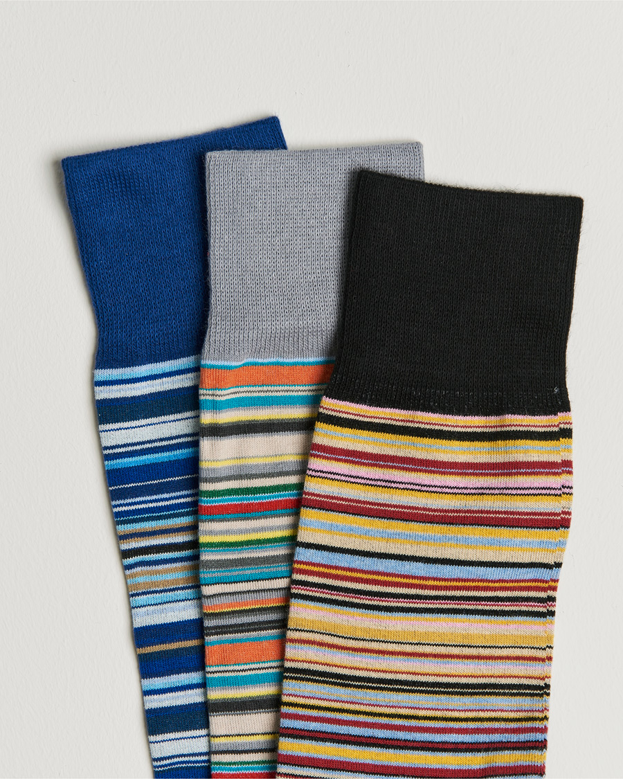 Heren |  | Paul Smith | 3-Pack Sock Multistripe