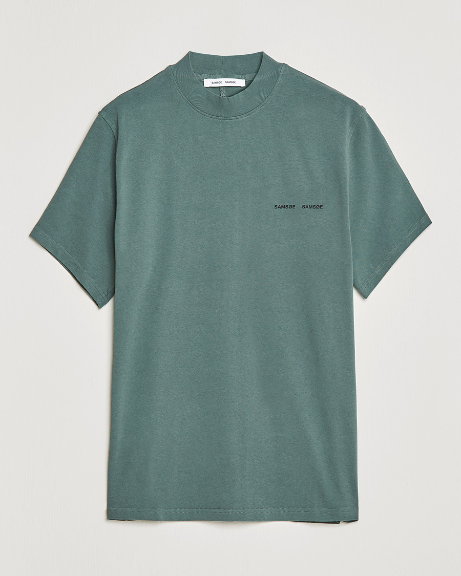 Heren | T-shirts | Samsøe Samsøe | Samsøe & Samsøe Norsbro T-shirt Balsam Green