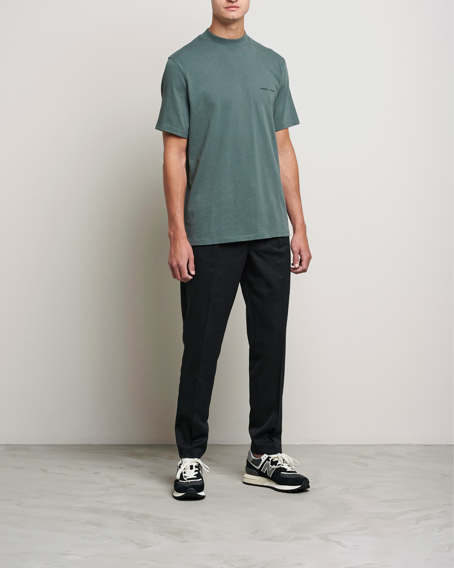 Heren | T-shirts | Samsøe Samsøe | Samsøe & Samsøe Norsbro T-shirt Balsam Green