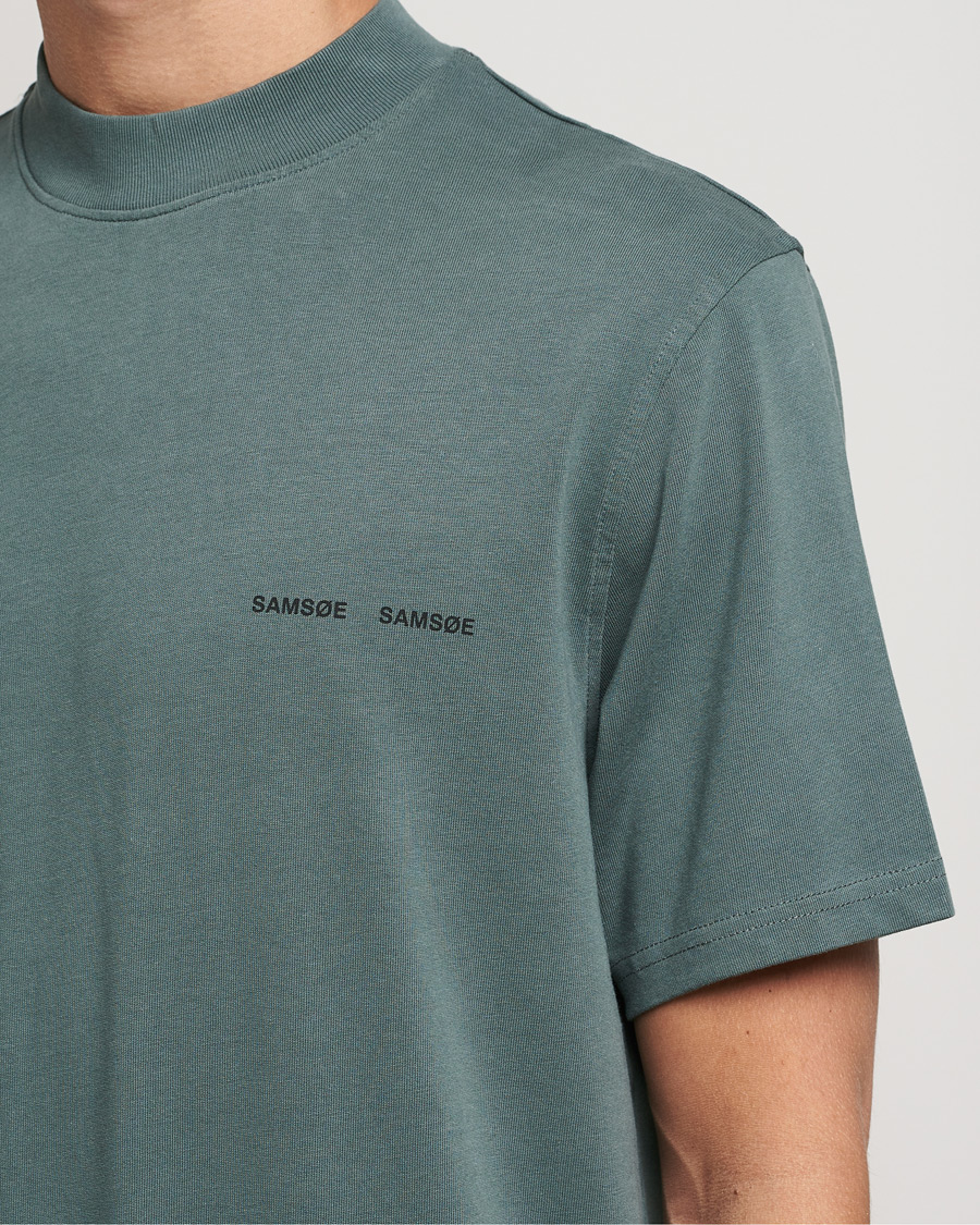 Heren | T-shirts | Samsøe Samsøe | Samsøe & Samsøe Norsbro T-shirt Balsam Green