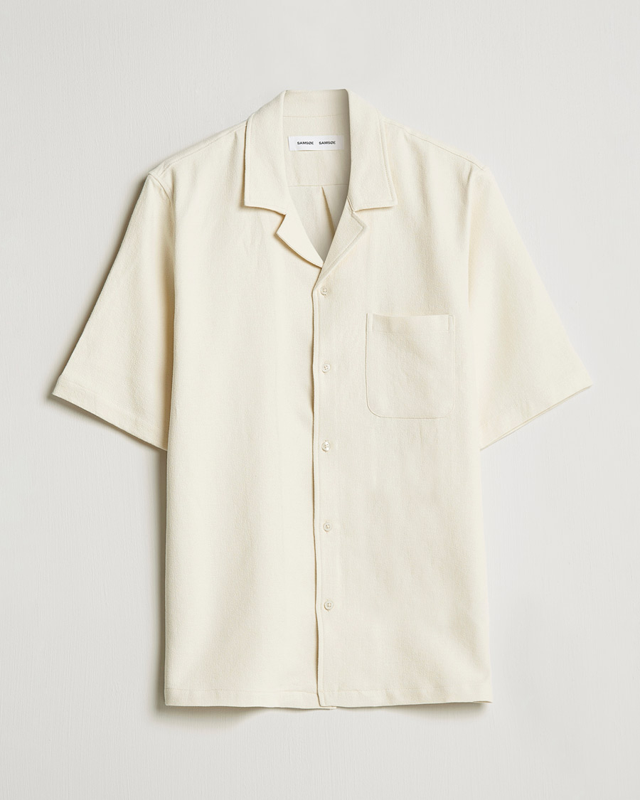Heren | Overhemden | Samsøe Samsøe | Samsøe & Samsøe Oscar Af Shirt Cream
