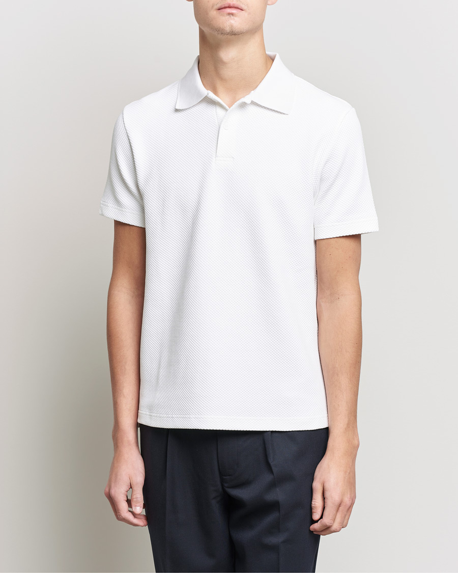 Heren | Polo's | Samsøe Samsøe | Samsøe & Samsøe Taranto Organic Cotton Polo White