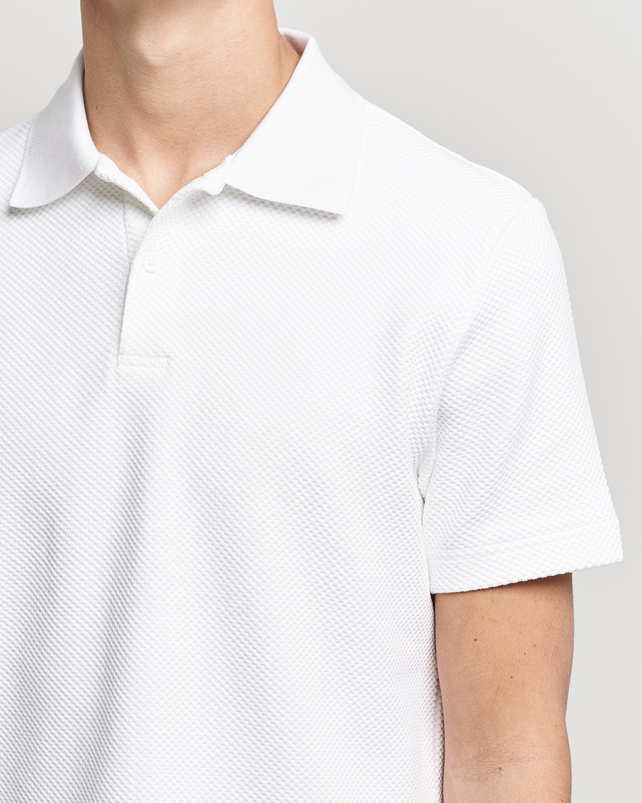 Heren | Polo's | Samsøe Samsøe | Samsøe & Samsøe Taranto Organic Cotton Polo White
