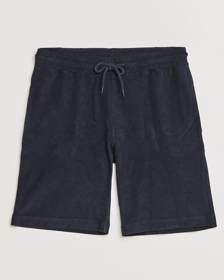Heren | Broeken | Oscar Jacobson | Ellory Terry Shorts Night Blue