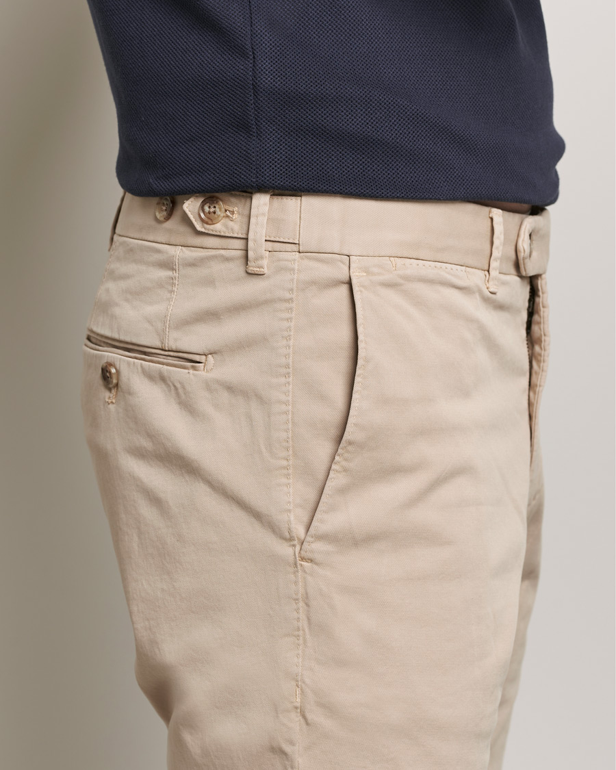Heren | Korte broek | Oscar Jacobson | Declan Cotton Shorts Washed Sand