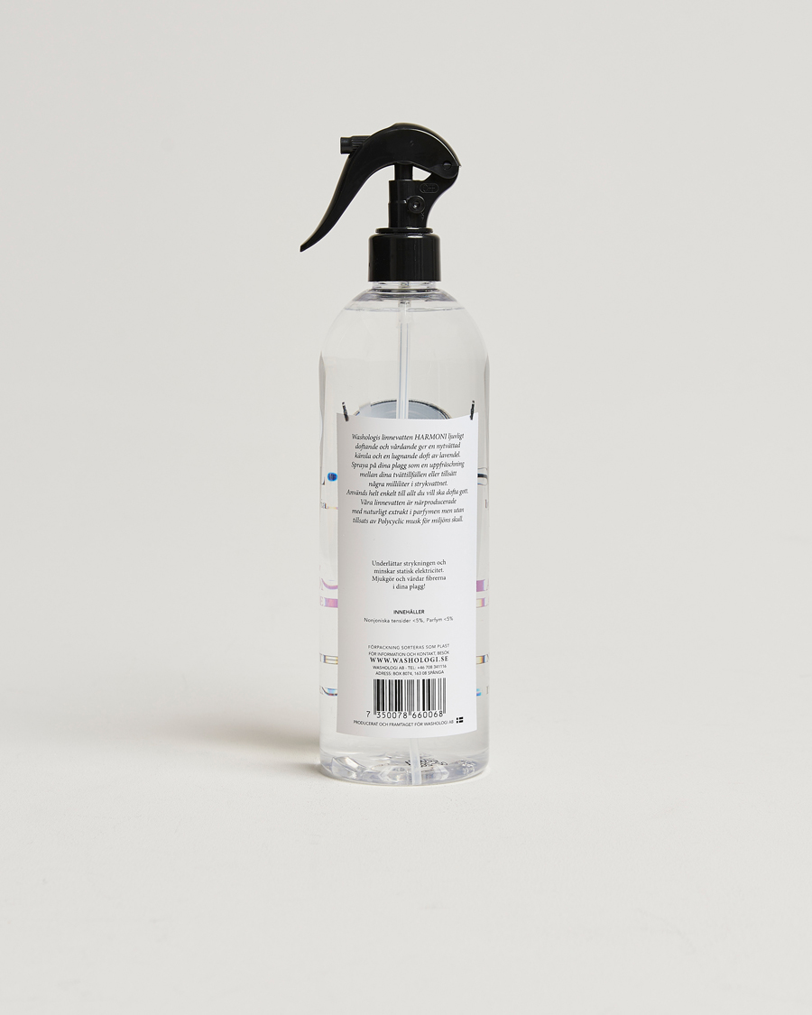 Heren | Wasmiddel en vlekspray | Washologi | Linen Water Harmony 750ml 