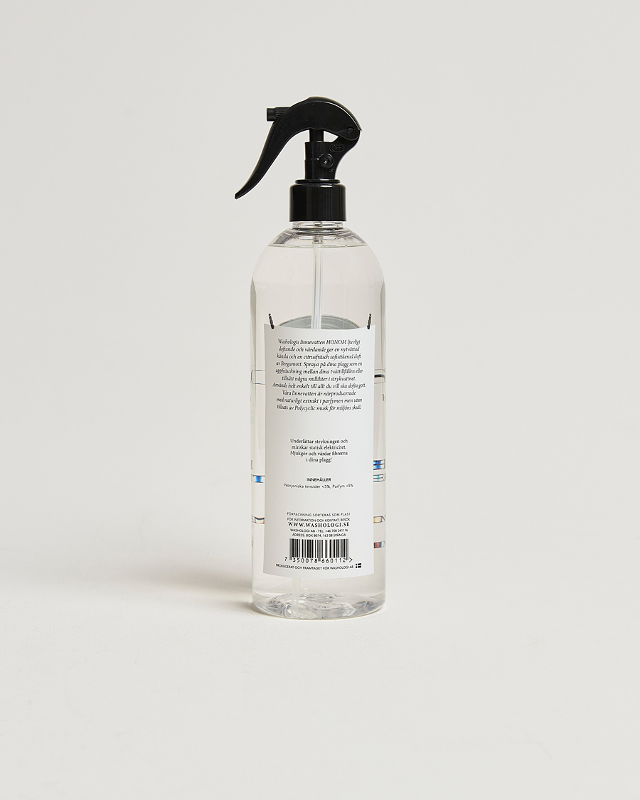 Heren | Wasmiddel en vlekspray | Washologi | Linen Water Bergamot 750ml 