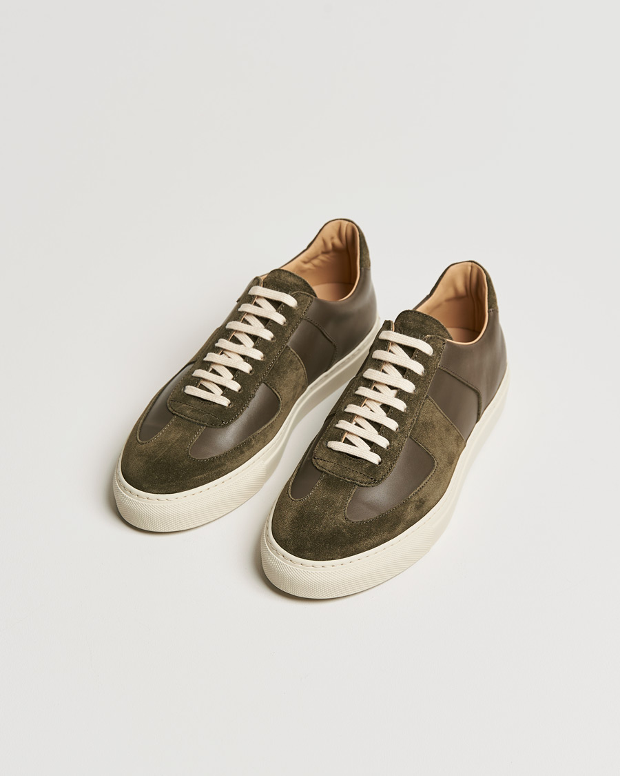 Heren | Sweyd 0662 Calf/Suede Sneakers Moss | Sweyd | 0662 Calf/Suede Sneakers Moss