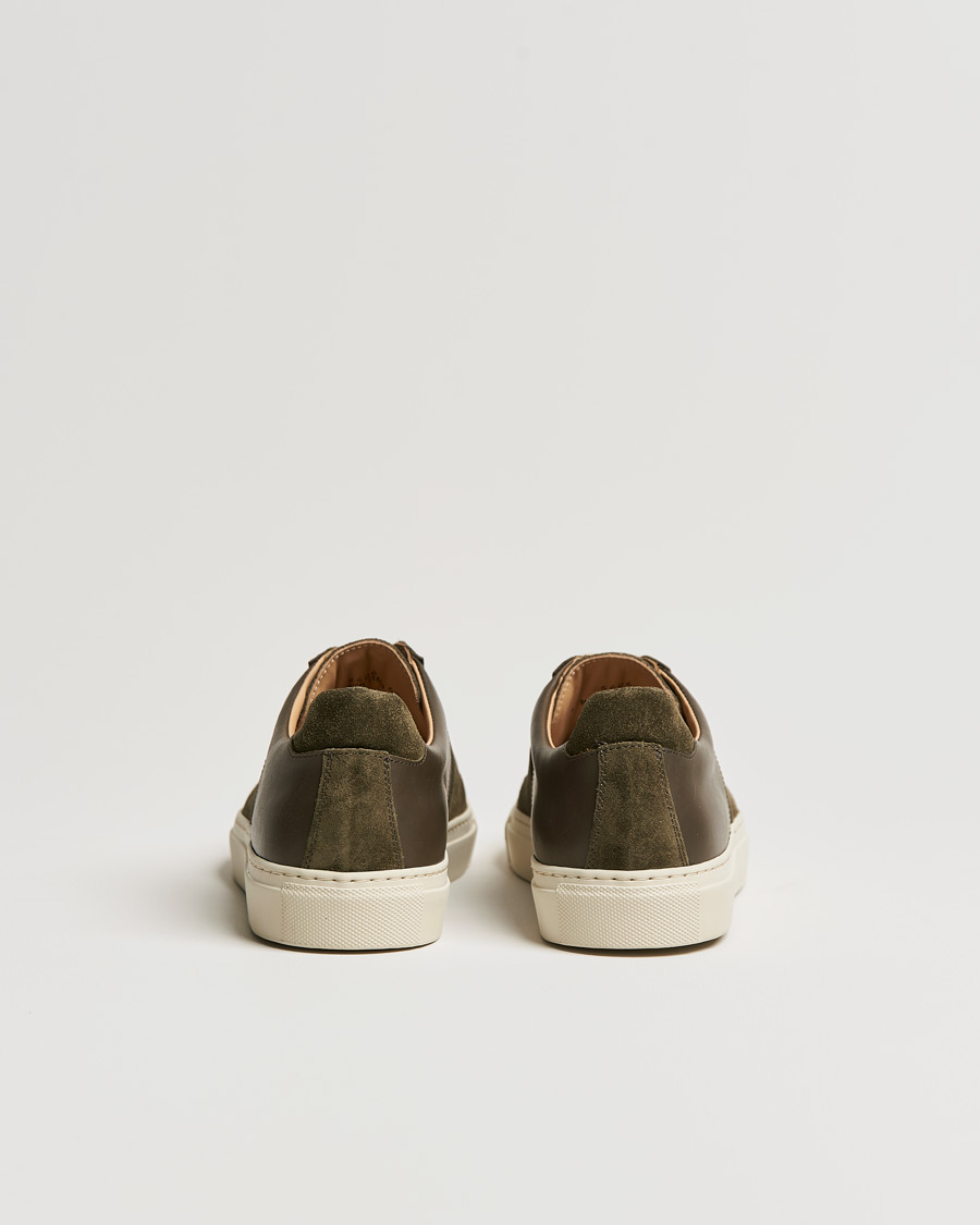 Heren | Sweyd 0662 Calf/Suede Sneakers Moss | Sweyd | 0662 Calf/Suede Sneakers Moss