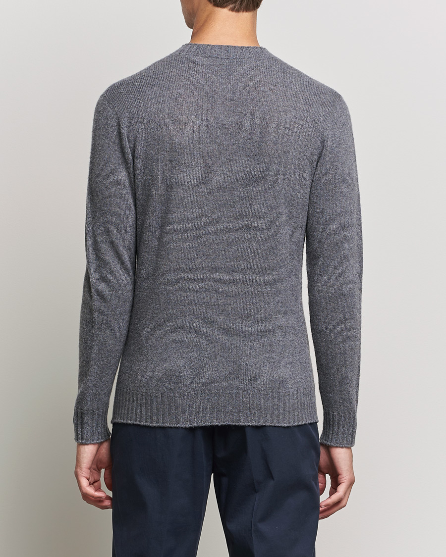 Heren | Truien | Altea | Wool/Cashmere Crew Neck Sweater Heather Grey