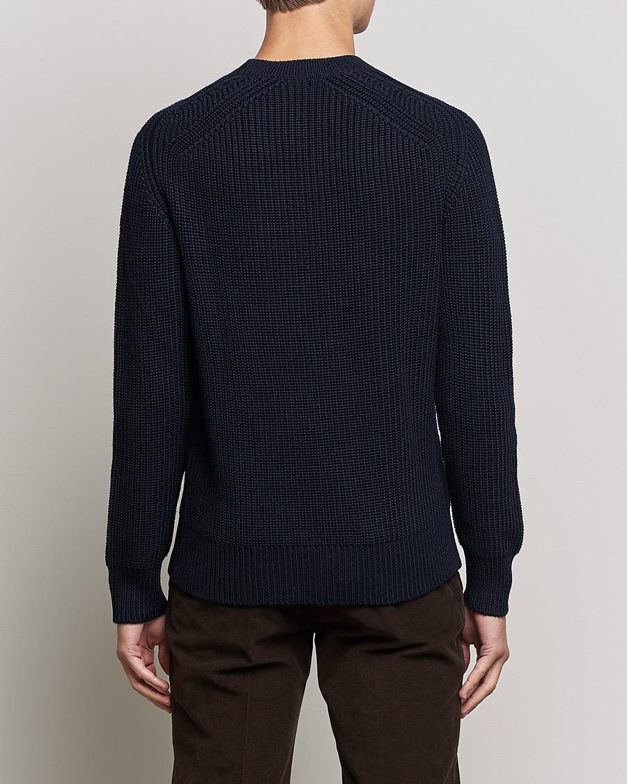 Heren | Truien | Altea | Soft Wool Knitted Blazer Navy
