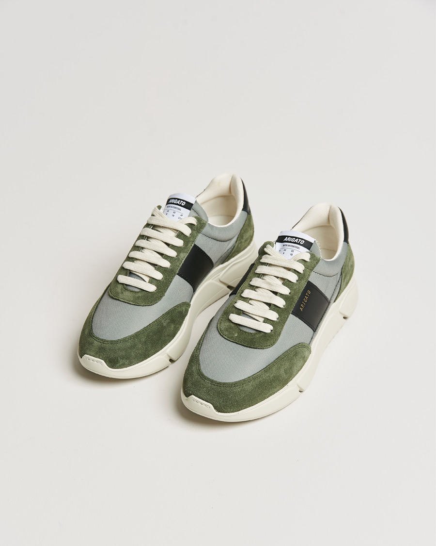 Heren |  | Axel Arigato | Genesis Vintage Runner Sneaker Dark Green