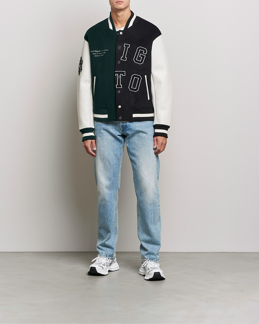 Heren | Jassen | Axel Arigato | Offense Varsity Jacket College Green/Black