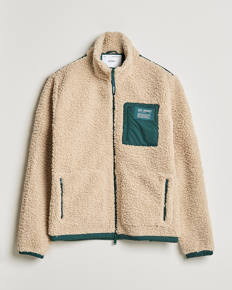 Heren | Truien | Axel Arigato | Billie Fleece Jacket Beige