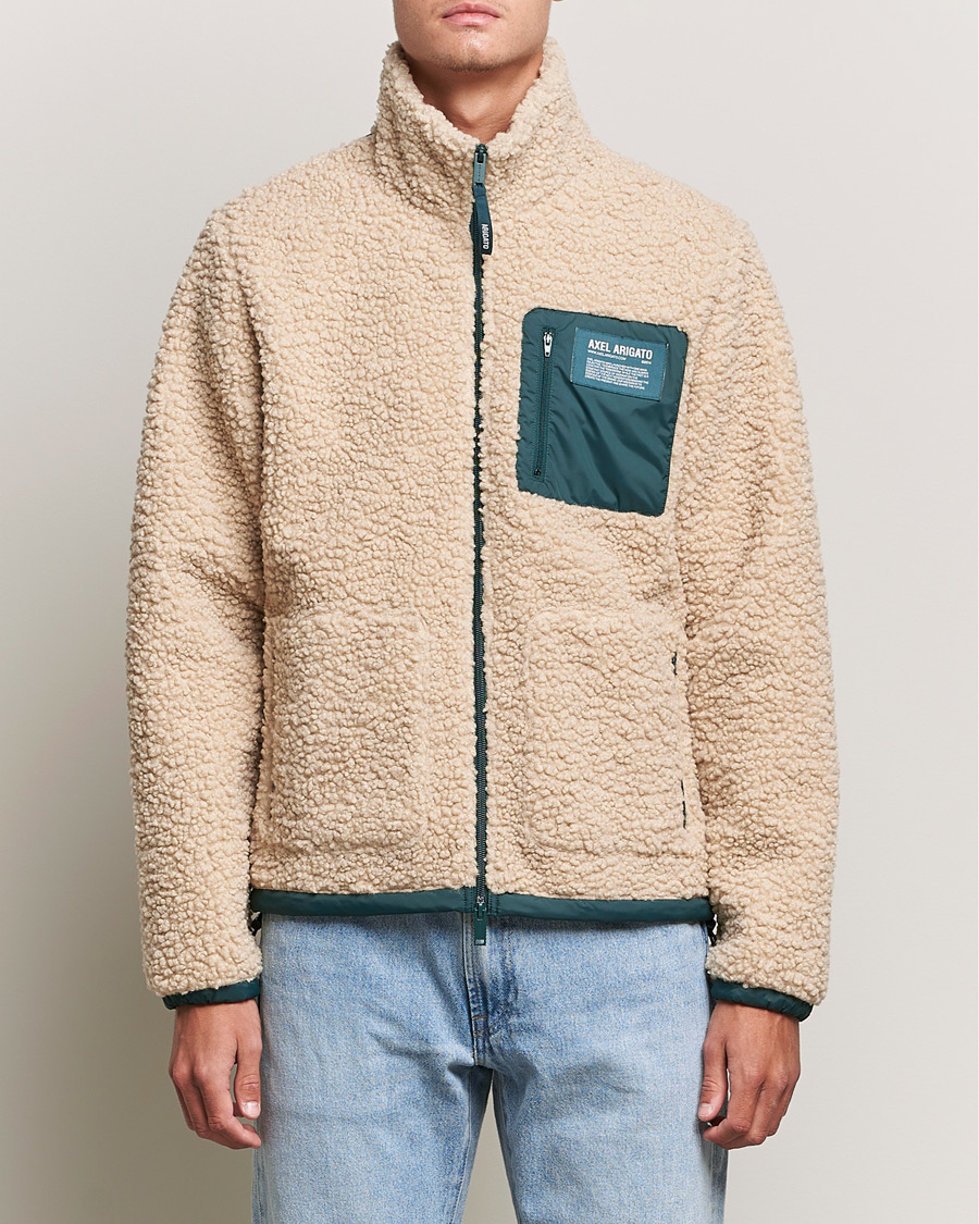 Heren | Truien | Axel Arigato | Billie Fleece Jacket Beige