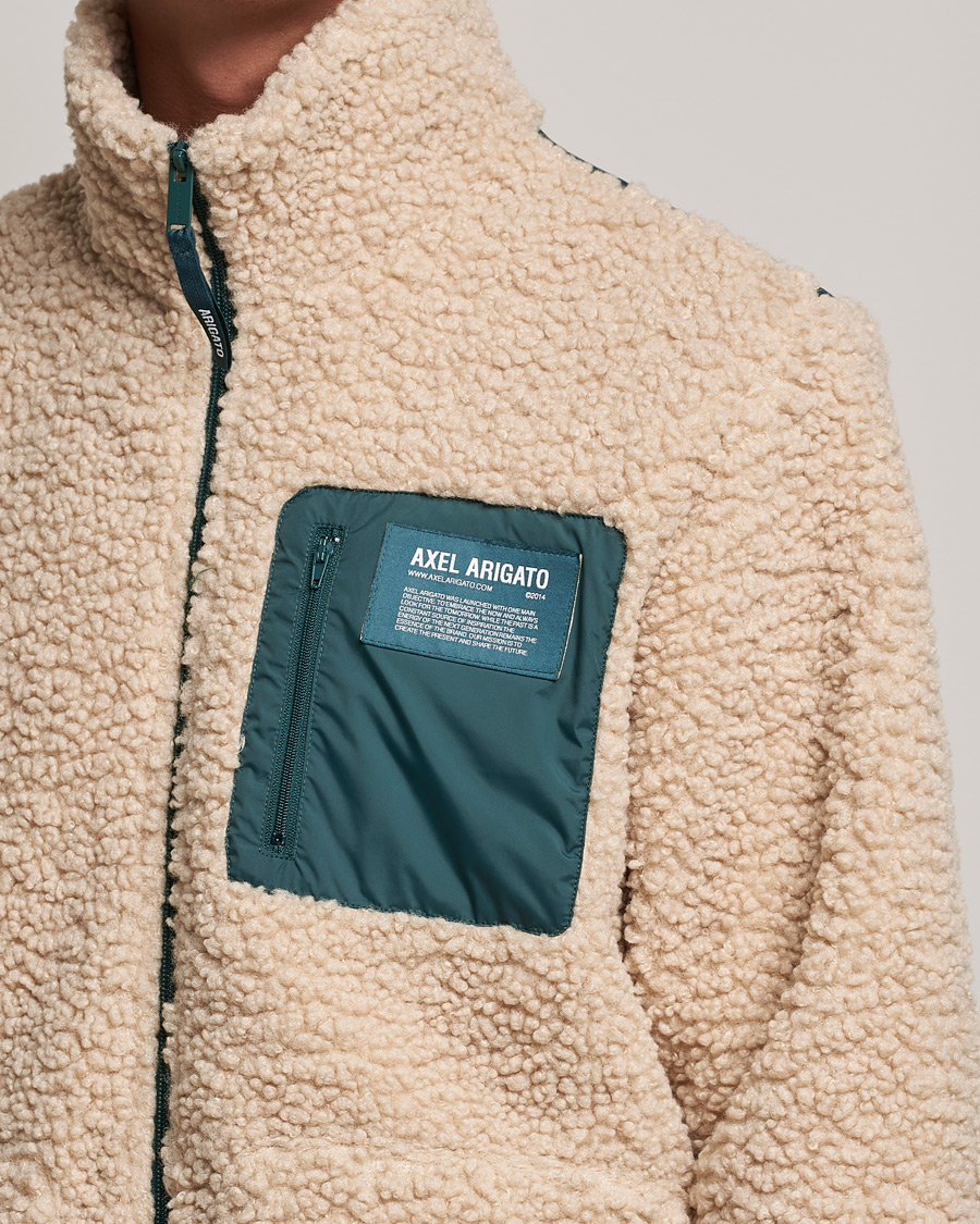 Heren | Truien | Axel Arigato | Billie Fleece Jacket Beige