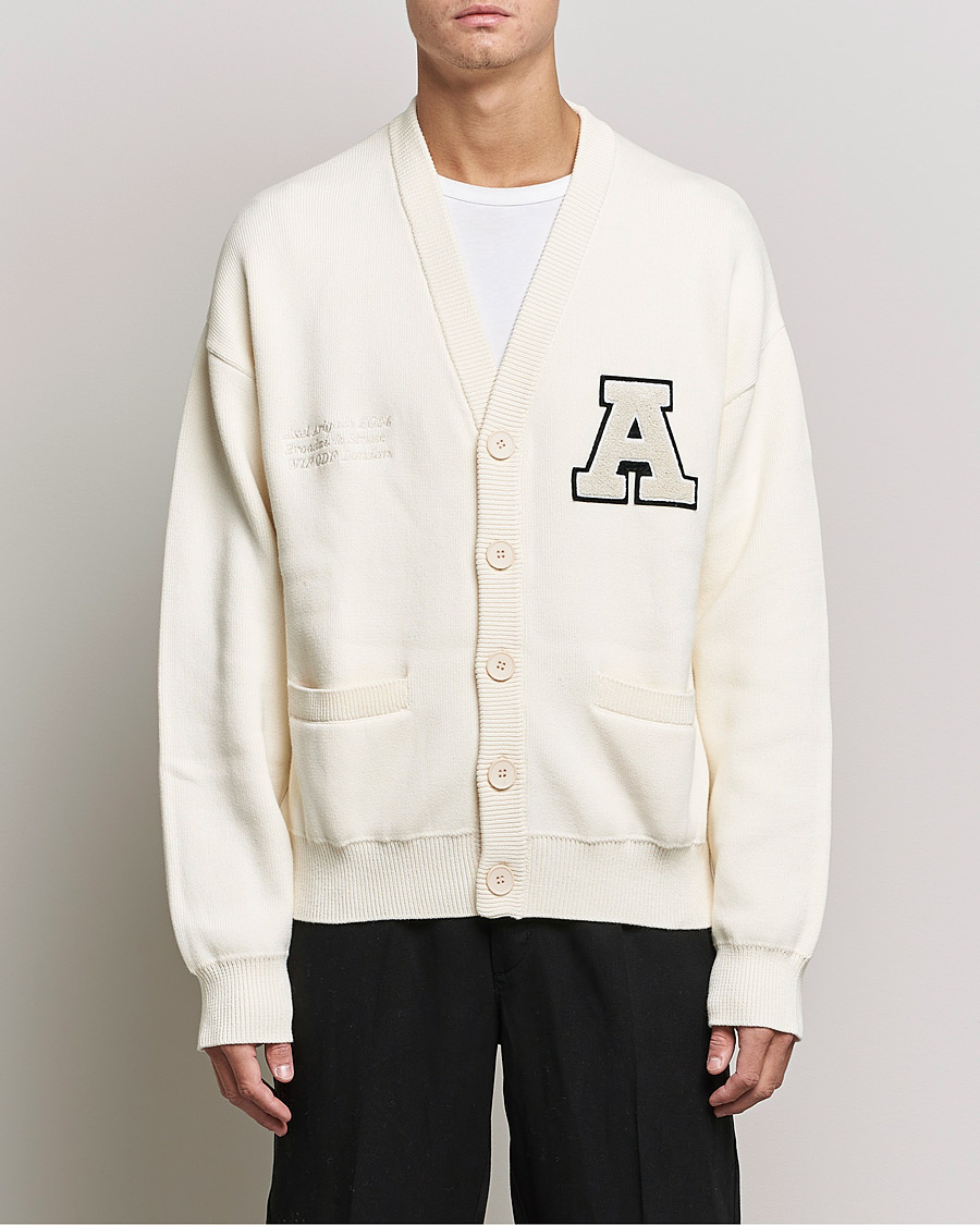 Heren | Truien | Axel Arigato | Singular Knitted Cardigan Ecru