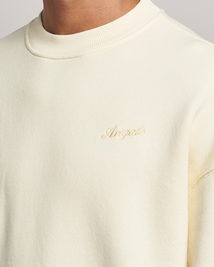 Heren | Truien | Axel Arigato | Primary Sweatshirt Pale Yellow