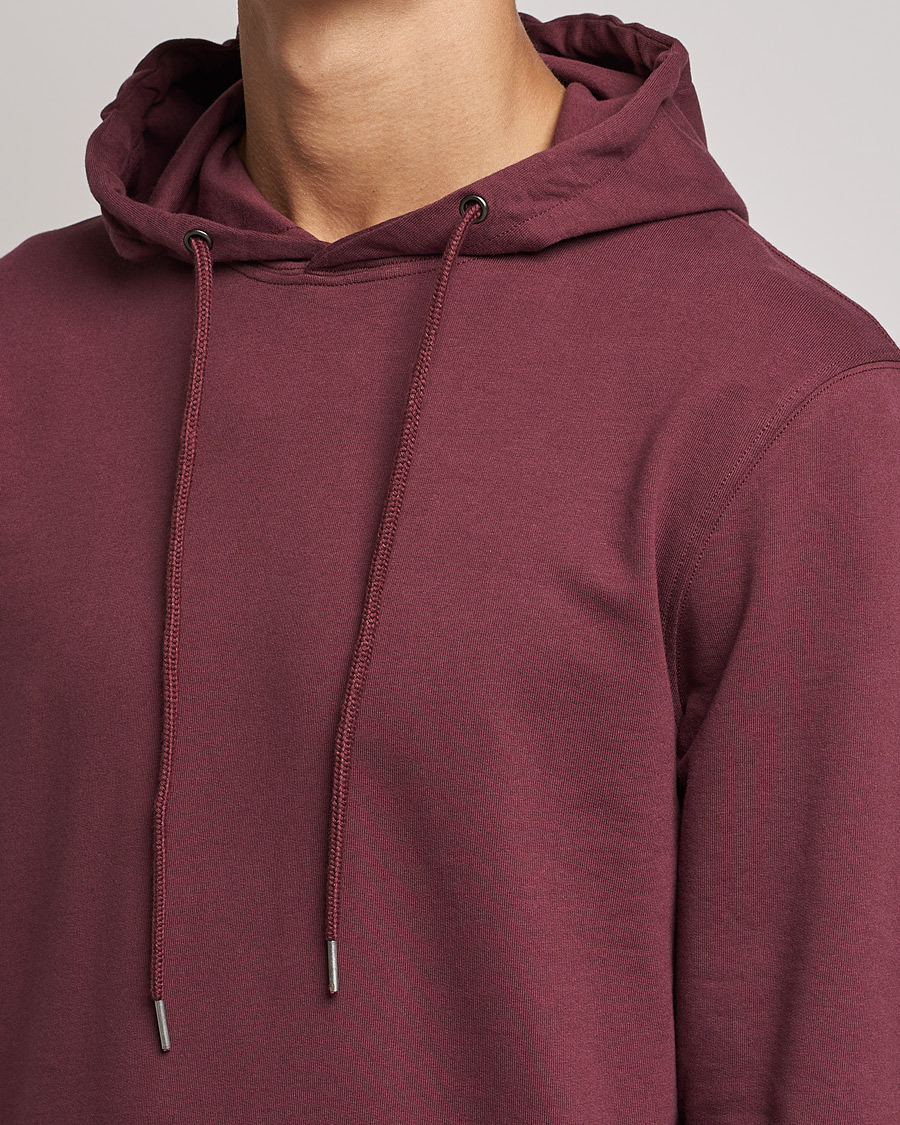 Heren | Truien | Bread & Boxers | Loungewear Hoodie Burgundy