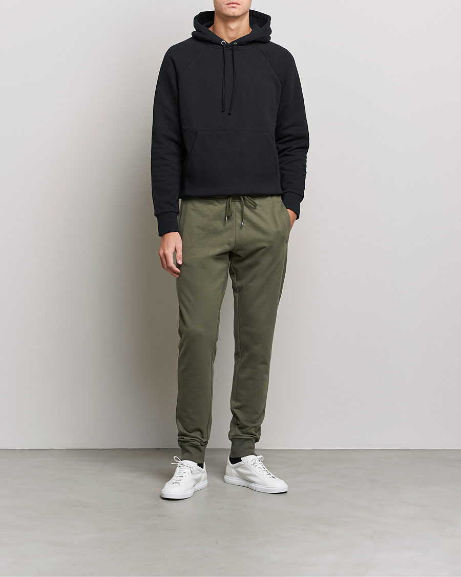 Heren | Broeken | Bread & Boxers | Loungewear Pants Army Green