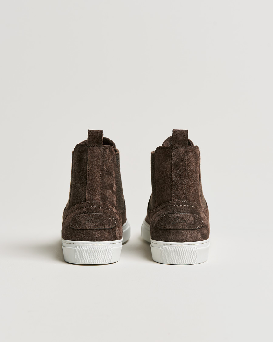Heren | Brioni Classic Sneakers Dark Brown Suede | Brioni | Classic Sneakers Dark Brown Suede