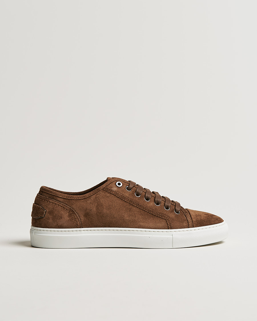Heren | Brioni Casetta Suede Sneakers Brown | Brioni | Casetta Suede Sneakers Brown