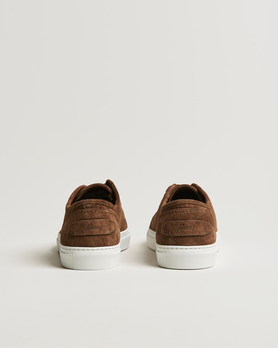 Heren | Brioni Casetta Suede Sneakers Brown | Brioni | Casetta Suede Sneakers Brown