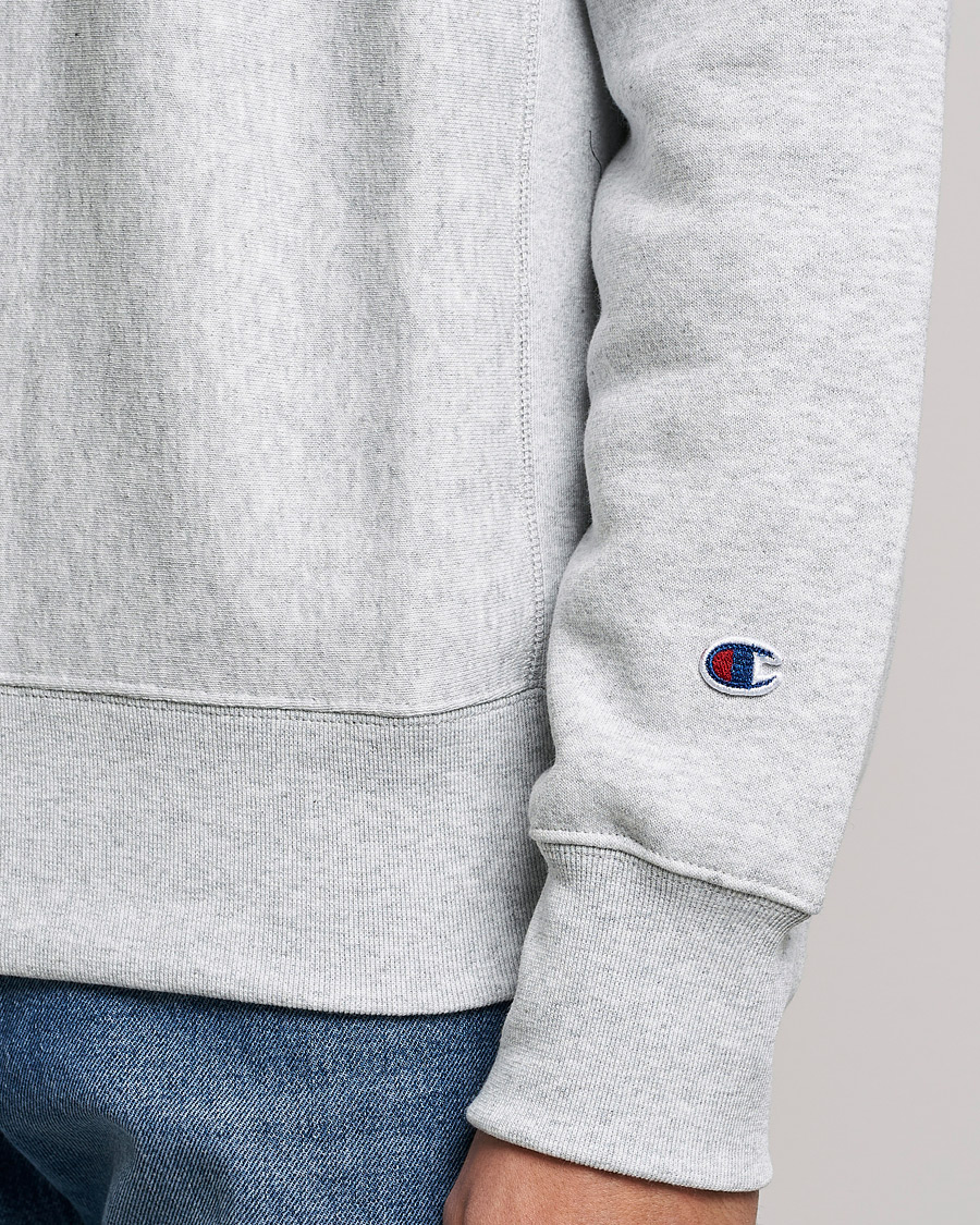 Heren | Truien | Champion | Reverse Weave Soft Fleece Sweatshirt Grey Melange