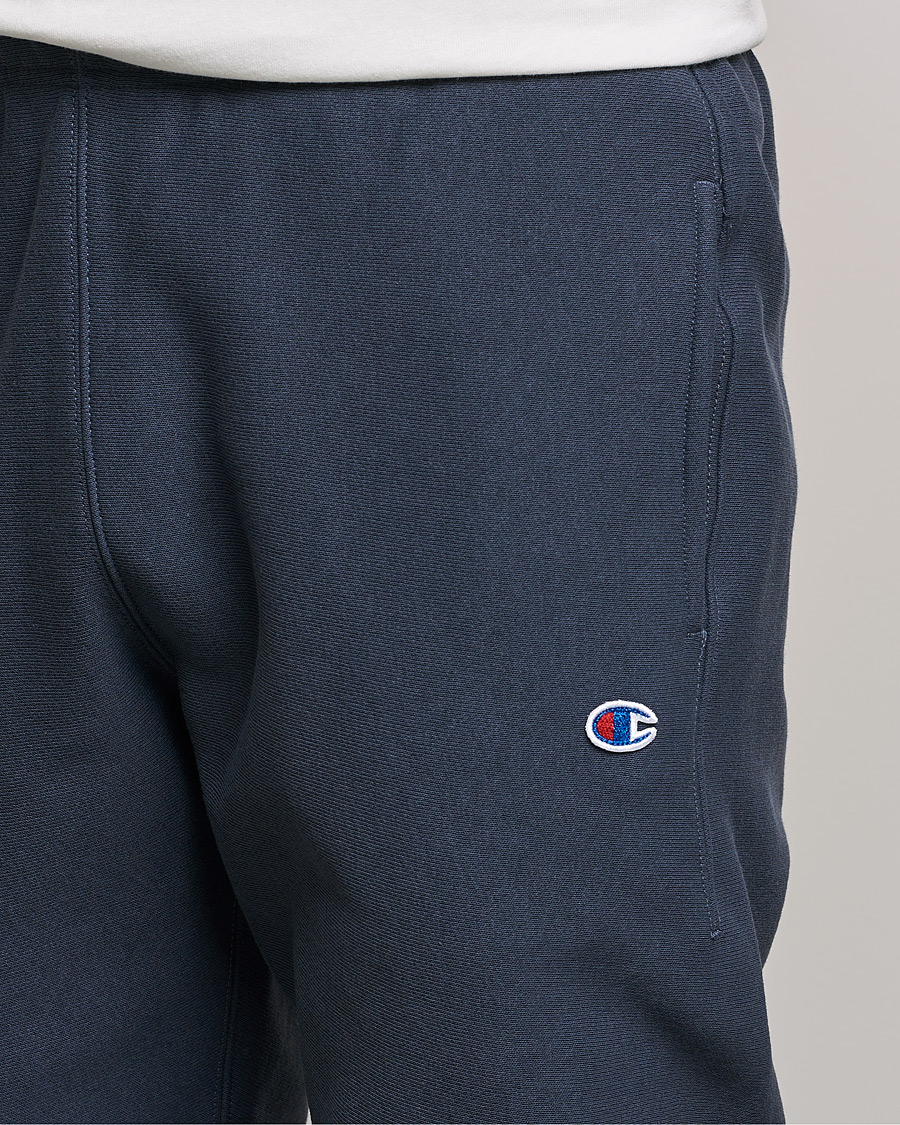 Heren | Broeken | Champion | Reverse Weave Soft Fleece Sweatpants Navy