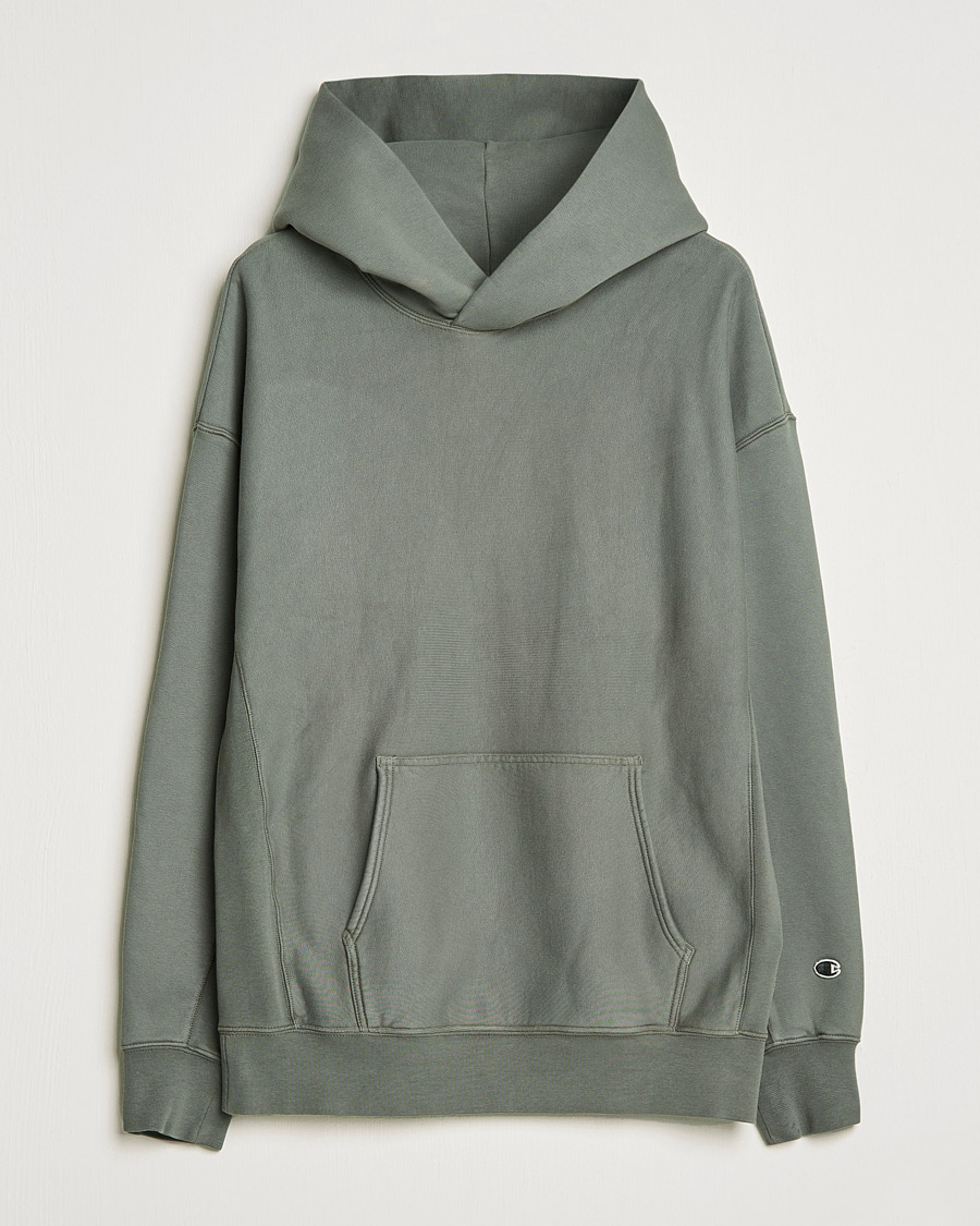 Heren | Truien | Champion | Heritage Garment Dyed Hood Dark Grey
