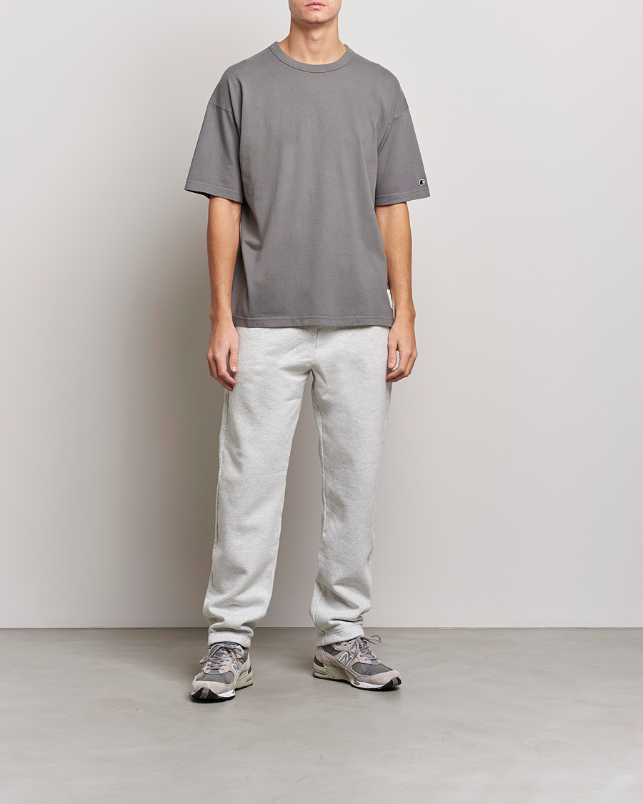 Heren | T-shirts | Champion | Heritage Garment Dyed T-Shirt Dark Grey