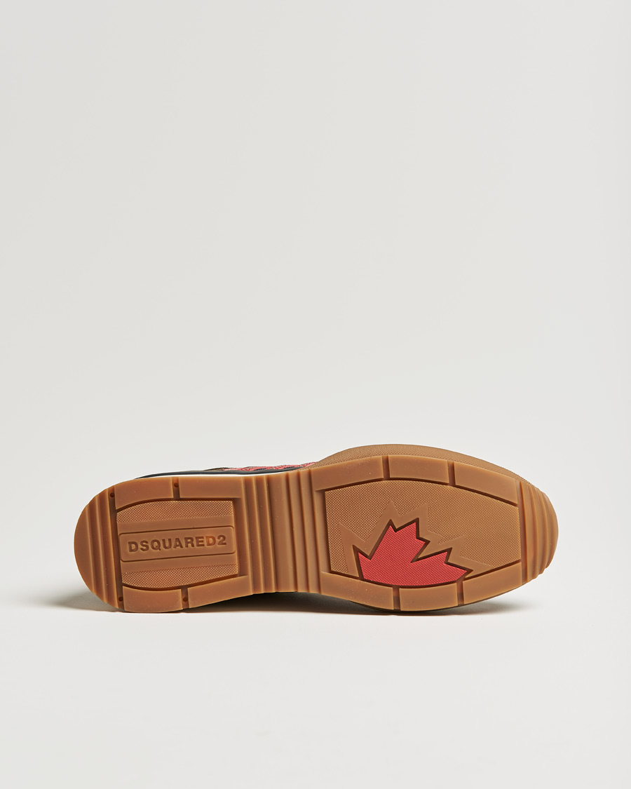 Heren | Dsquared2 Legend Sneakers Brown/Red | Dsquared2 | Legend Sneakers Brown/Red