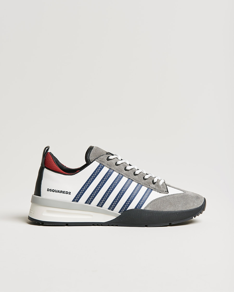 Heren | Dsquared2 Legend Sneakers White/Blue | Dsquared2 | Legend Sneakers White/Blue
