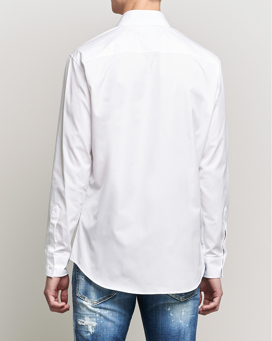 Heren | Overhemden | Dsquared2 | Poplin Dress Shirt White