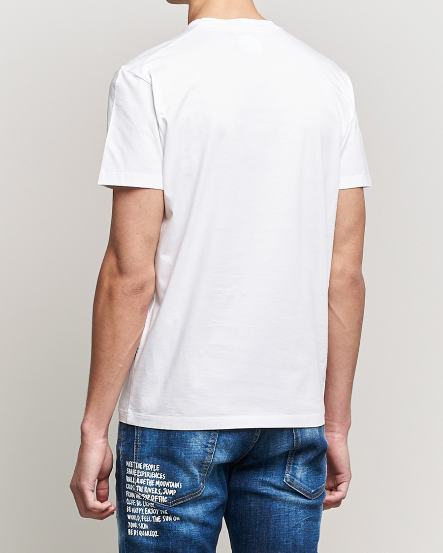 Heren | T-shirts | Dsquared2 | Icon Ciro Tee White