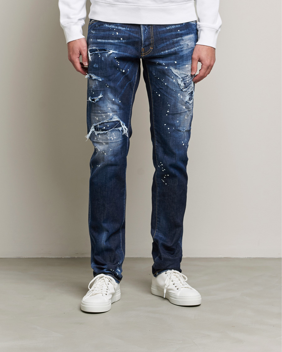 Heren | Jeans | Dsquared2 | Cool Guy Jeans Dark Blue Wash